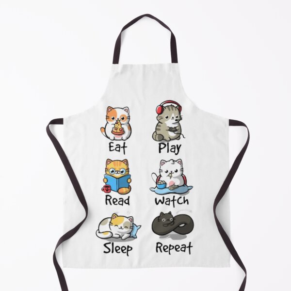 Item preview, Nerds Routine Funny Cats designed and sold by peterArt22.