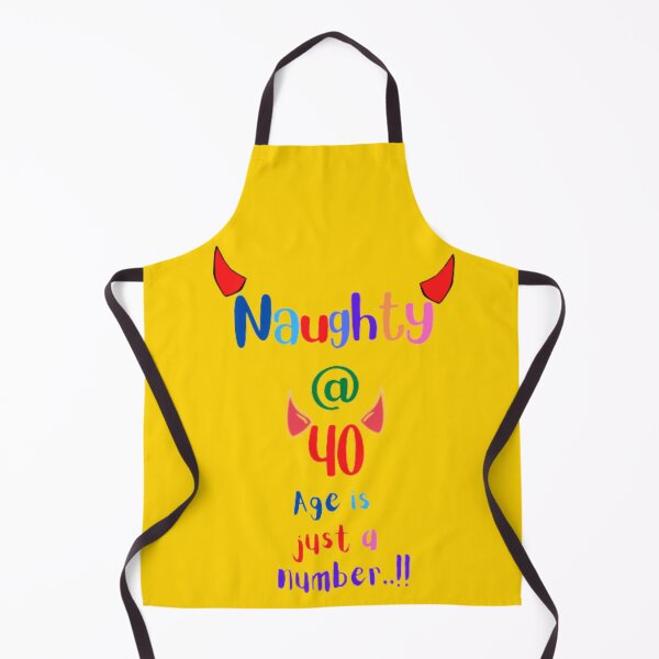 Item preview, Naughty at 40 sticker designed and sold by Artistic Mind.