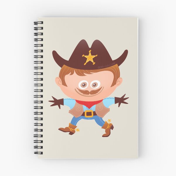 Item preview, Brave boy wearing a Halloween cowboy costume designed and sold by Zoo-co.