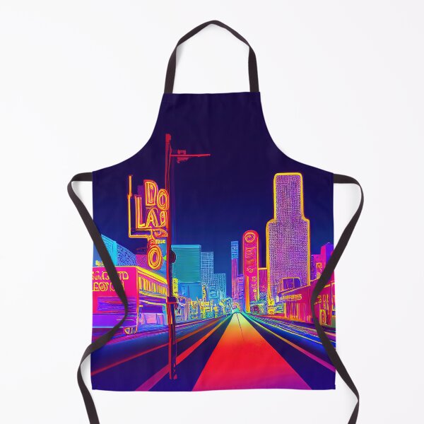 Item preview, Los Angeles Neon Vaporwave  designed and sold by ComicsFactory.