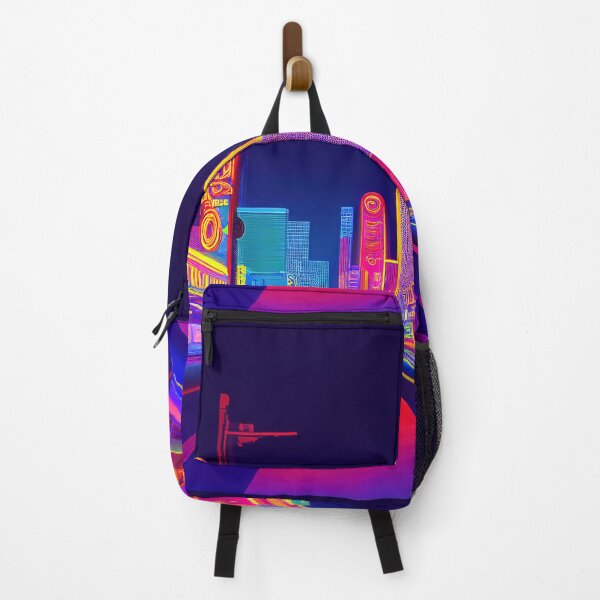 Item preview, Los Angeles Neon Vaporwave designed and sold by ComicsFactory.