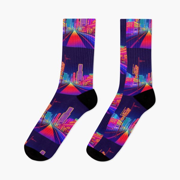 Item preview, Los Angeles Neon Vaporwave  designed and sold by ComicsFactory.