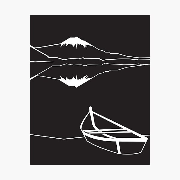 Item preview, Mount Fuji night designed and sold by close-up.biz.