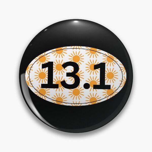 Item preview, Sun Pattern, Half Marathon 13.1 designed and sold by LatterDaze.