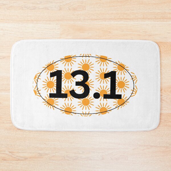 Item preview, Sun Pattern, Half Marathon 13.1 designed and sold by LatterDaze.