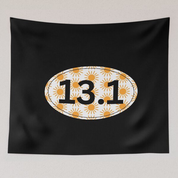Item preview, Sun Pattern, Half Marathon 13.1 designed and sold by LatterDaze.