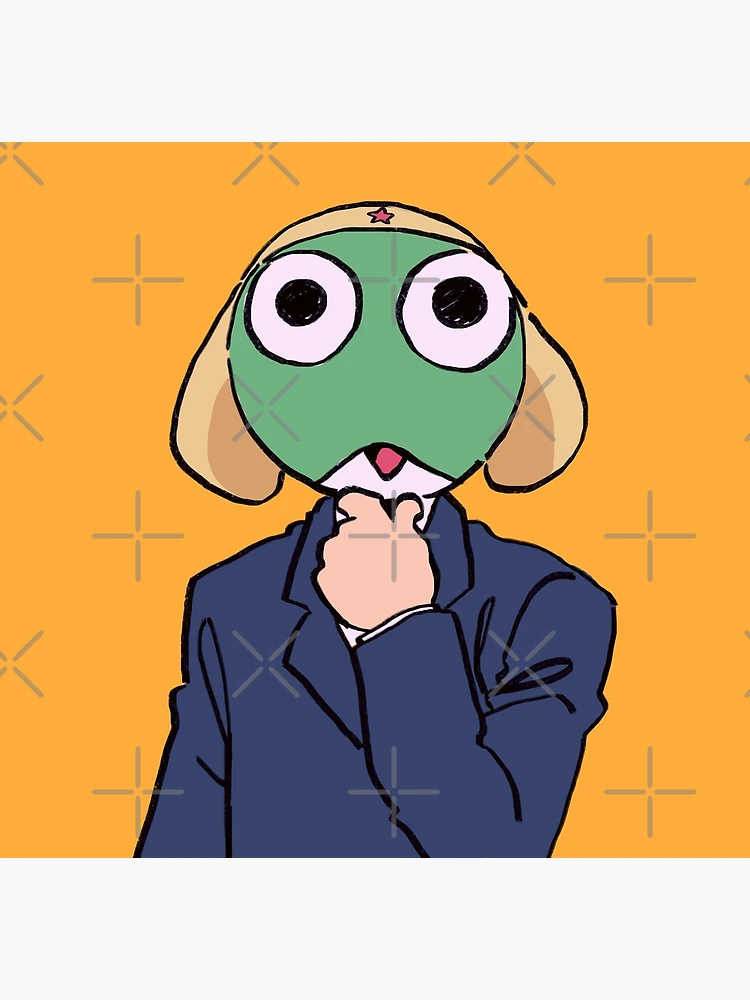 I draw comforting cute green tree frog / frog is here things will be ok  text | Poster