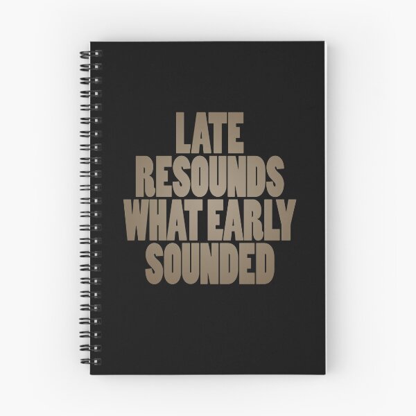 Item preview, Late resounds what early sounded v.1 designed and sold by x1brett.