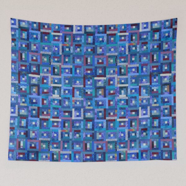 Item preview, Blue Note Quilt designed and sold by Jean Gregory Evans.