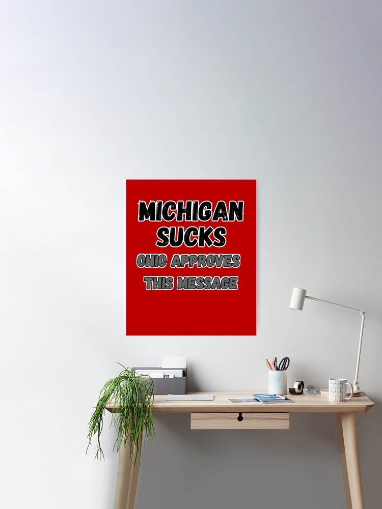 Ohio Hey Michigan These Nuts Poster for Sale by krissy43231