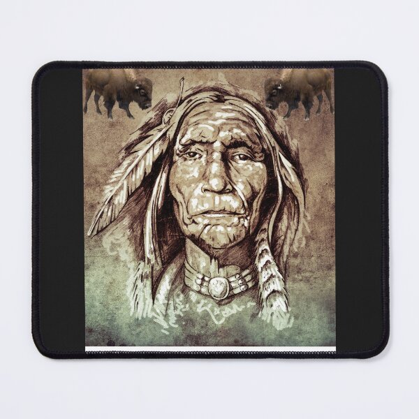 Item preview, Red american Indian. designed and sold by RonelM.