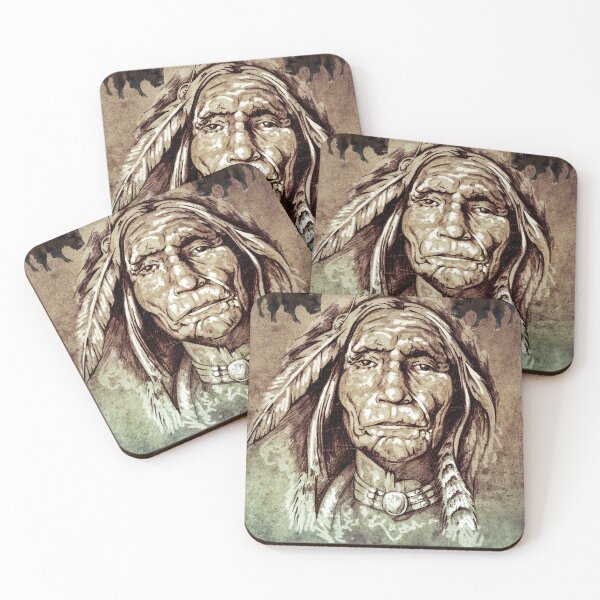Item preview, Red american Indian. designed and sold by RonelM.