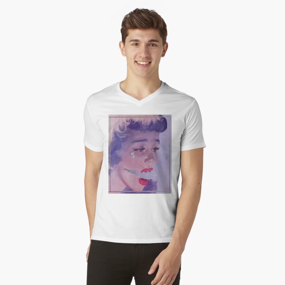Item preview, V-Neck T-Shirt designed and sold by WildRootsArt.