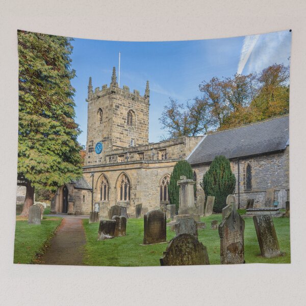 Artikelvorschau, St.-Laurentius-Kirche, Eyam. entworfen und verkauft von Dave Hare Photography.