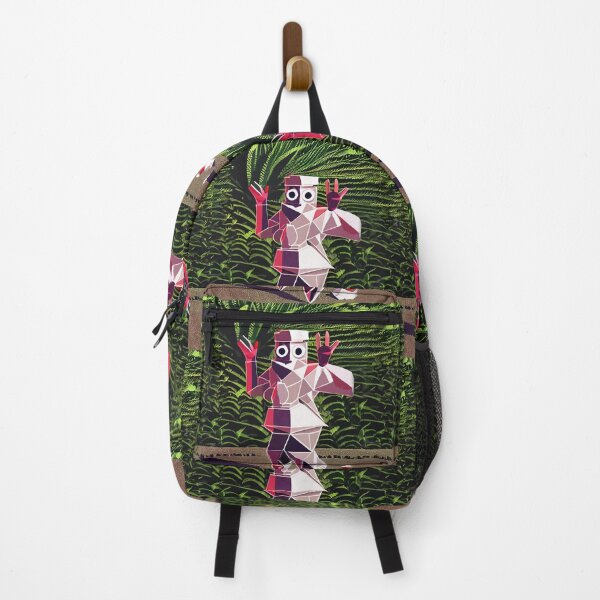 Item preview, Crazy drawing of a huge eyed creature in a tropical forest. designed and sold by janesg.