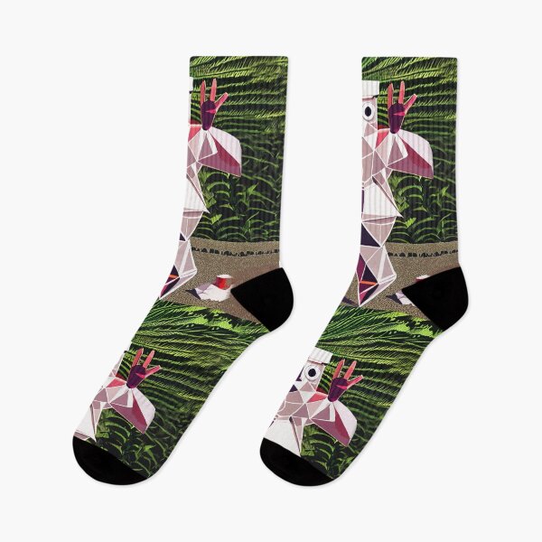 Item preview, Crazy drawing of a huge eyed creature in a tropical forest. designed and sold by janesg.