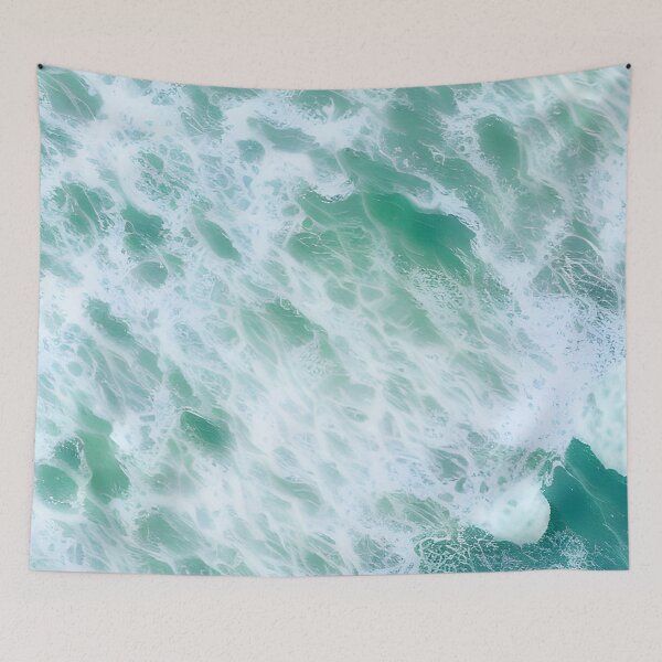 Item preview, blue ocean waves #97 designed and sold by supeart.