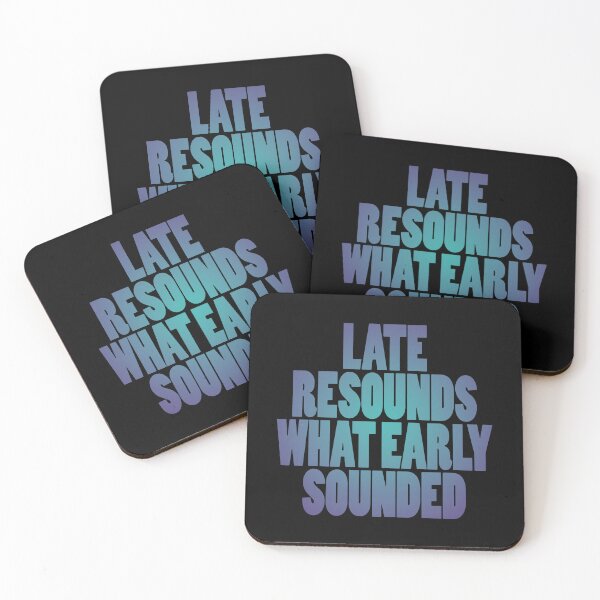 Item preview, Late resounds what early sounded v.2 designed and sold by x1brett.