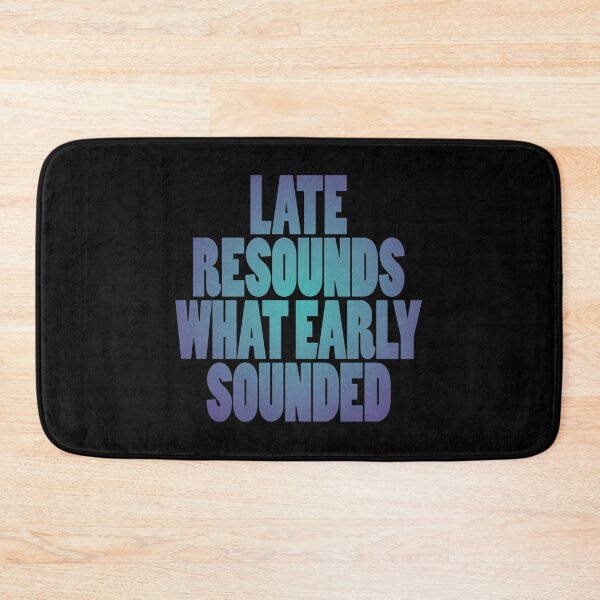 Item preview, Late resounds what early sounded v.2 designed and sold by x1brett.