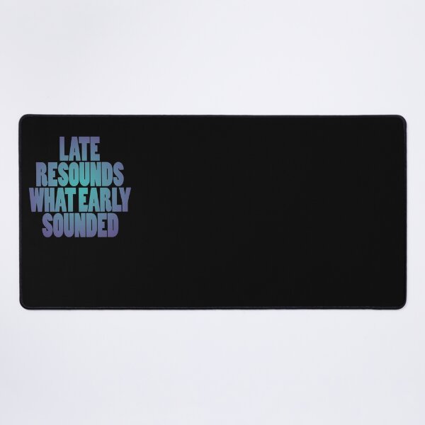 Item preview, Late resounds what early sounded v.2 designed and sold by x1brett.