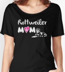 Rottweiler mom Women's Relaxed Fit T-Shirt