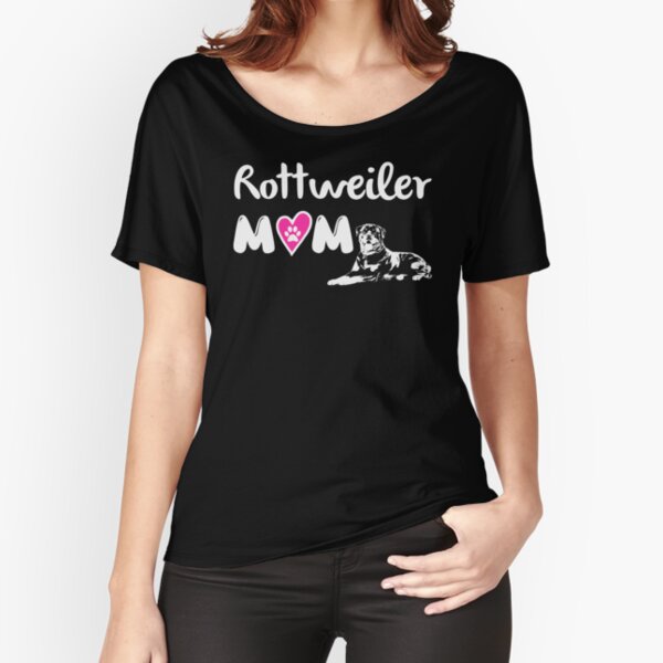 Rottweiler mom Relaxed Fit T-Shirt