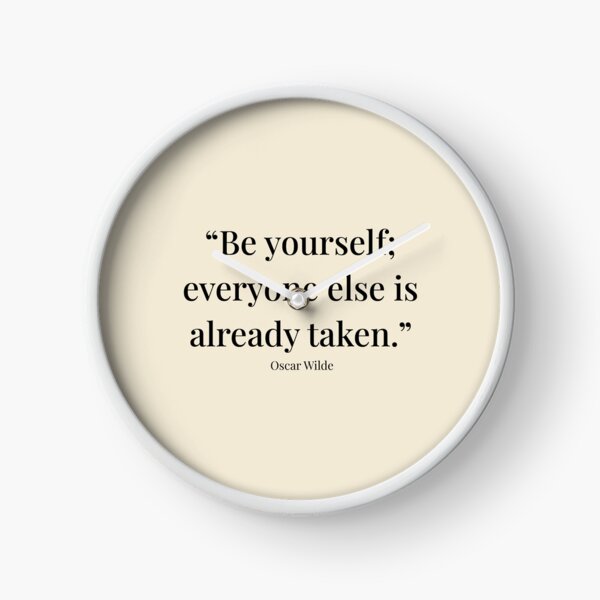 Item preview, Be yourself everyone else is already taken - Oscar Wilde designed and sold by tiloimaina.