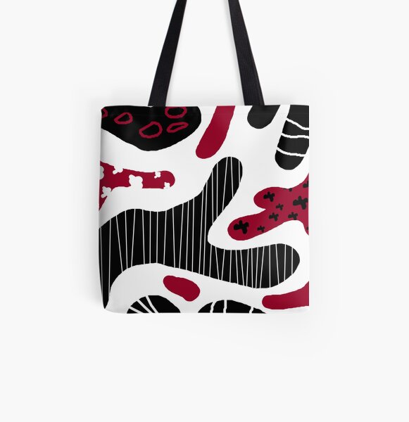 Meditterean pattern Allover-Print Tote Bag