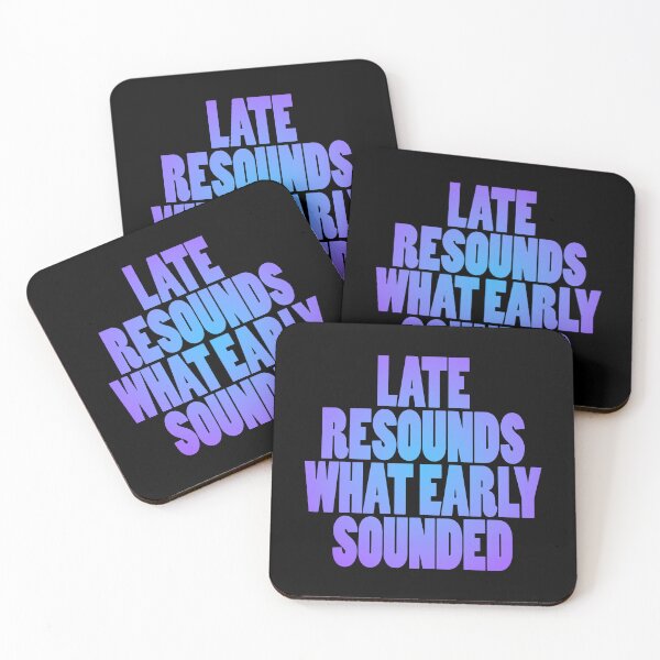 Item preview, Late resounds what early sounded v.3 designed and sold by x1brett.