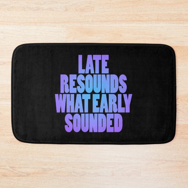 Item preview, Late resounds what early sounded v.3 designed and sold by x1brett.
