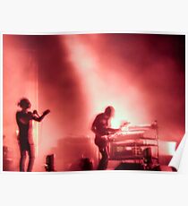 Thom and Jonny from Radiohead playing Lollapalooza Poster