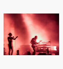Thom and Jonny from Radiohead playing Lollapalooza Photographic Print