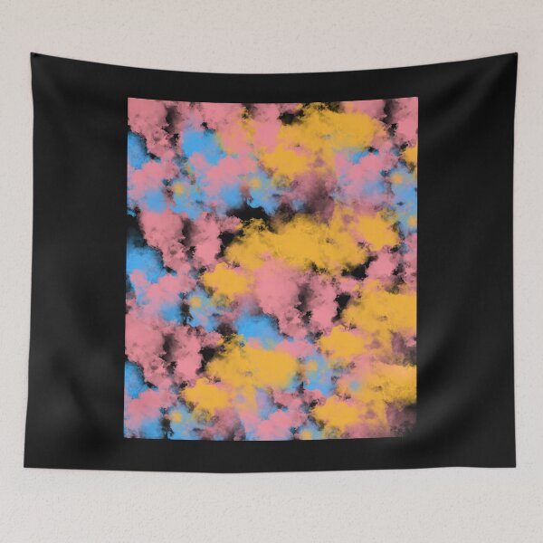 Item preview, Colourful water patches, colour patches abstract graphic designed and sold by ColourTrials.
