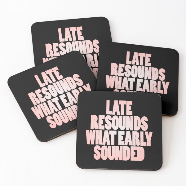 Item preview, Late resounds what early sounded v.4 designed and sold by x1brett.