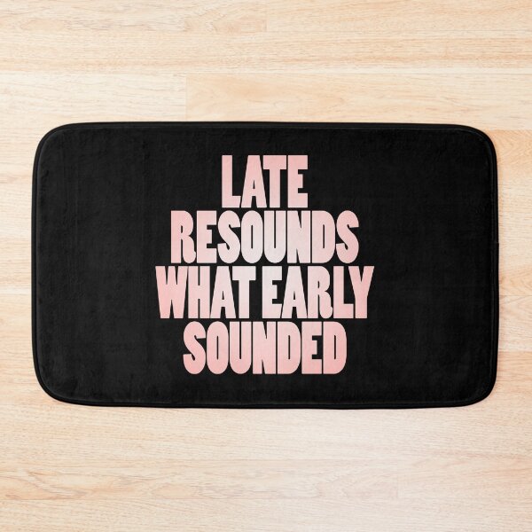 Item preview, Late resounds what early sounded v.4 designed and sold by x1brett.