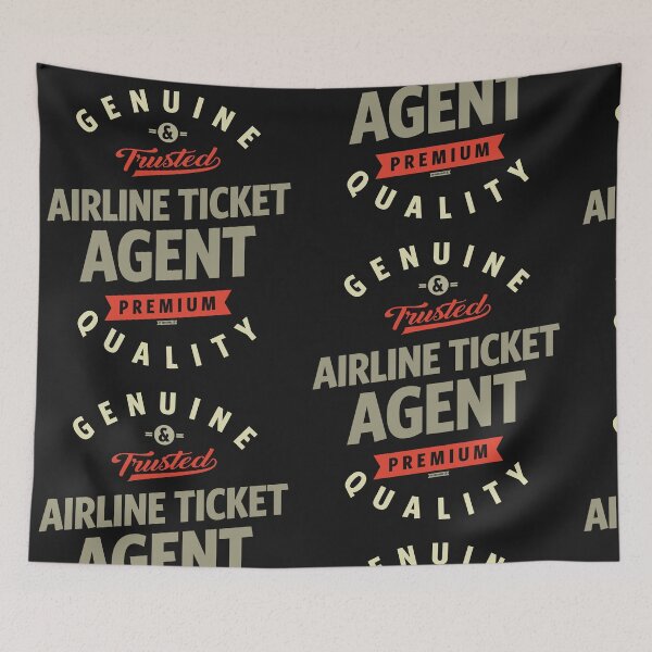 Item preview, Airline Ticket Agent designed and sold by cidolopez.