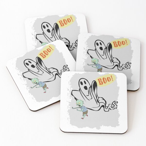 Item preview, Camiseta Boo Ghost Scary Halloween Pegatina designed and sold by facePale.