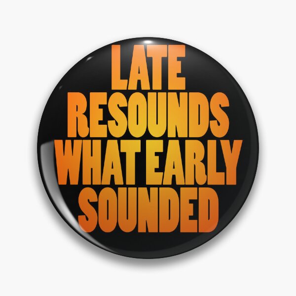 Item preview, Late resounds what early sounded v.5 designed and sold by x1brett.