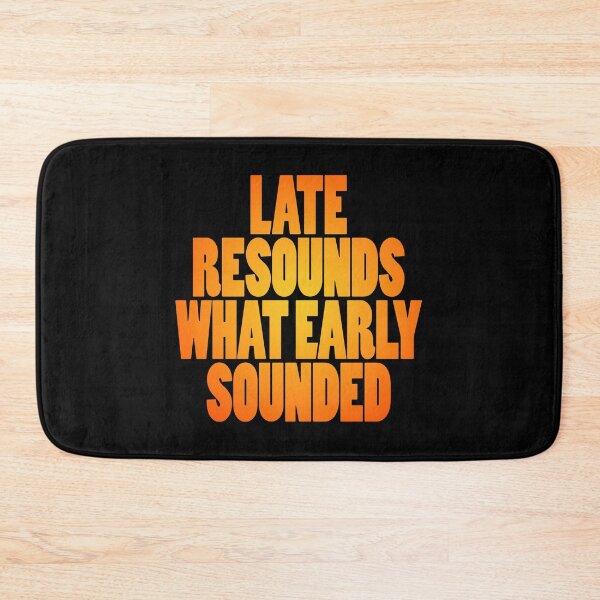 Item preview, Late resounds what early sounded v.5 designed and sold by x1brett.