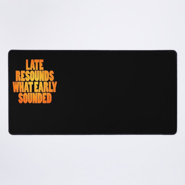 Item preview, Late resounds what early sounded v.5 designed and sold by x1brett.