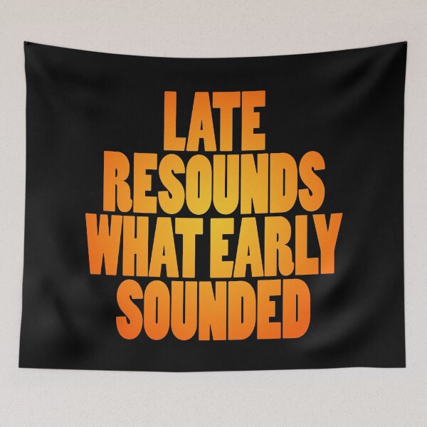 Item preview, Late resounds what early sounded v.5 designed and sold by x1brett.