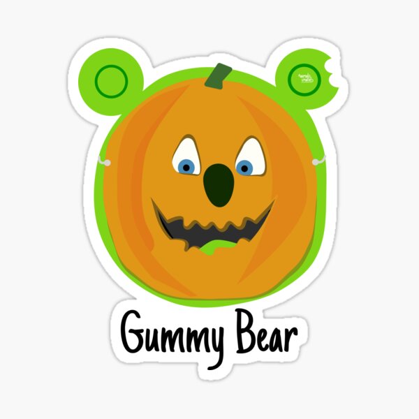 Gummy Bear Song - Halloween special Sticker