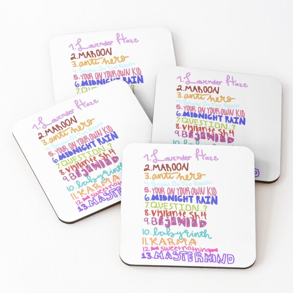 Item preview, Midnights list designed and sold by gremoline.