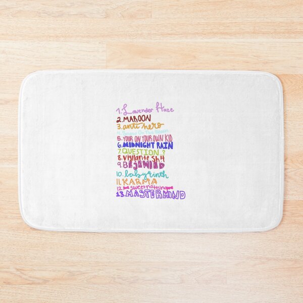 Item preview, Midnights list designed and sold by gremoline.