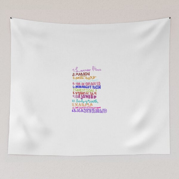 Item preview, Midnights list designed and sold by gremoline.