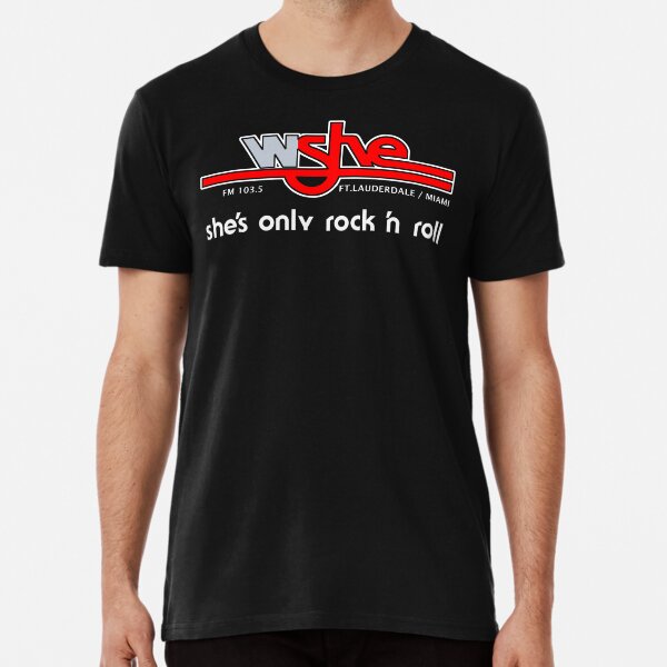 Item preview, WSHE FM 103.5 She's Only Rock 'N Roll designed and sold by Designs by Kool Kat.