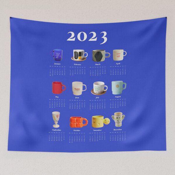 Item preview, Copy of 2023 Aesthetic Calendar for Coffee Lovers, Cup Lovers designed and sold by SerenaChoe.