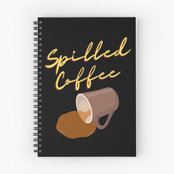 Item preview, Spilled Coffee Cup - illustration - Coffee addict designed and sold by The-Meraki-Man.