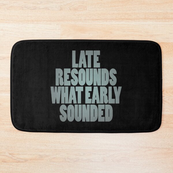 Item preview, Late resounds what early sounded v.6 designed and sold by x1brett.