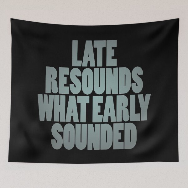 Item preview, Late resounds what early sounded v.6 designed and sold by x1brett.
